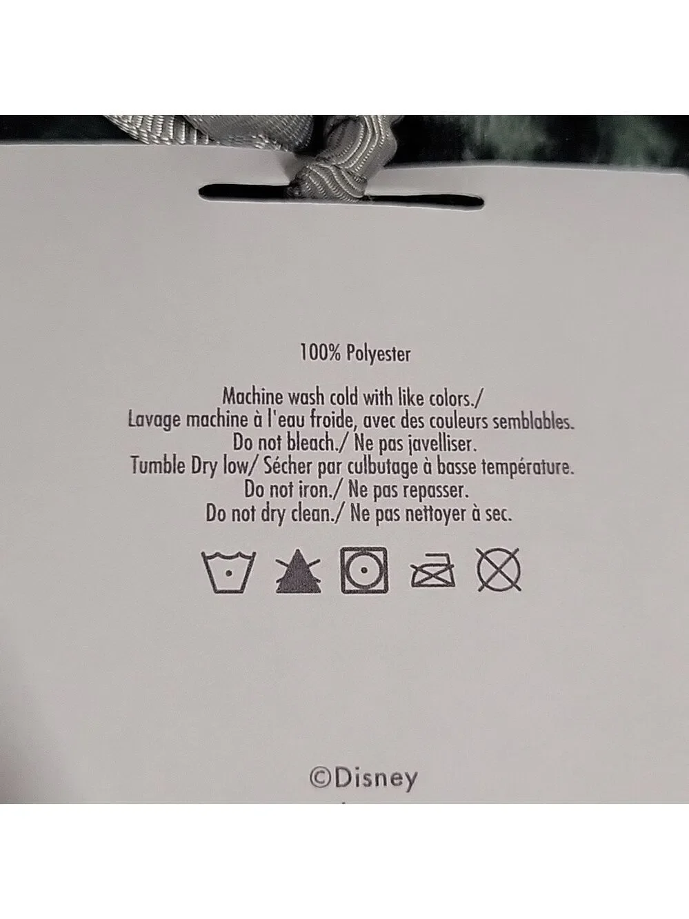 NWT Disney Hocus Pocus Black Flame Candle Blanket, 50x60